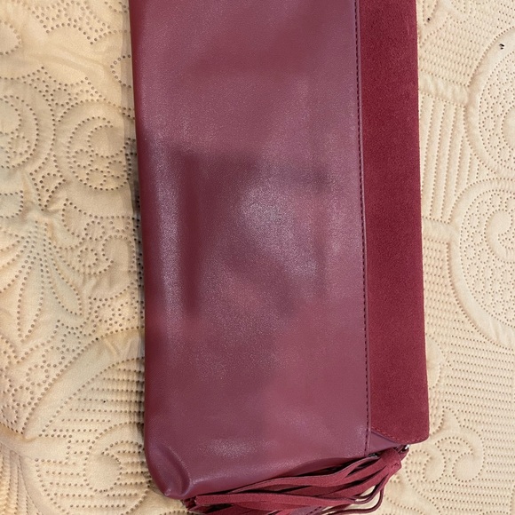 White House Black Market Indian Red Clutch - Picture 3 of 4